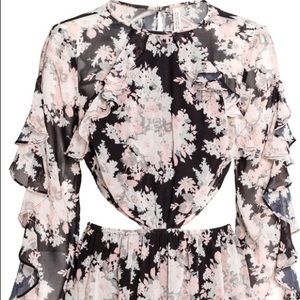 Ruffled Floral Dress NWT